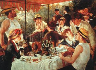 Boating Party Lunch August Renoir oil painting reproduction