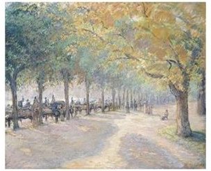 Camille Pissarro Hyde Park, London, 1890