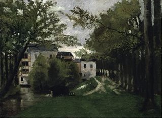 Camille Pissarro Le Moulin a la Roche Guyon