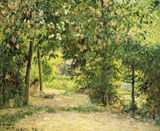 Camille Pissarro The Garden in Springtime at Eragny