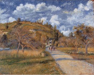 Camille Pissarro The Highway