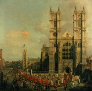 Canaletto Procession of the Knights of the Bath
