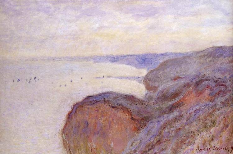 Cliffs Near Dieppe Claude Monet 1897