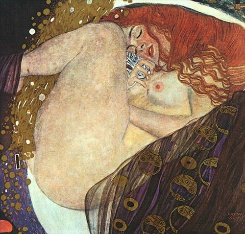 Danae Gustav Klimt oil painting reproduction