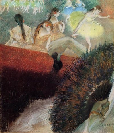 Edgar Degas At the Ballet oil painting reproduction