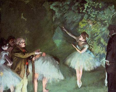 Edgar Degas Ballet Rehearsal oil painting reproduction