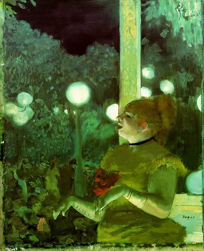 Edgar Degas Song of the dog oil painting reproduction