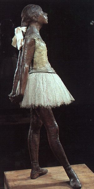 Edgar Degas young 14 year old girl dancer