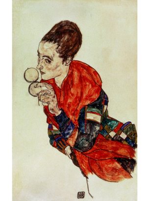 Egon Schiele Portrait of the Actress Marga Boerner