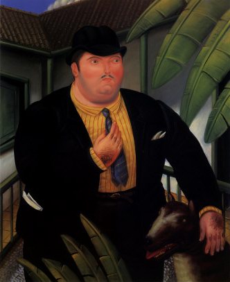 Fernando Botero mans best friend