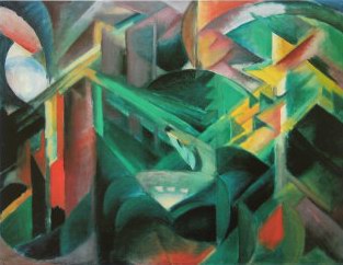 Franz Marc Doe in the Monastery Garden oil painting