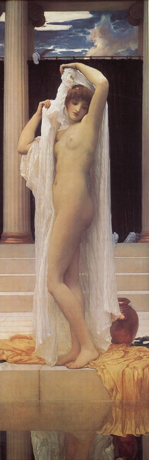 Frederic lord leighton The Bath of Psyche