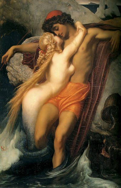 Frederic Lord Leighton The Fisherman and the Syren