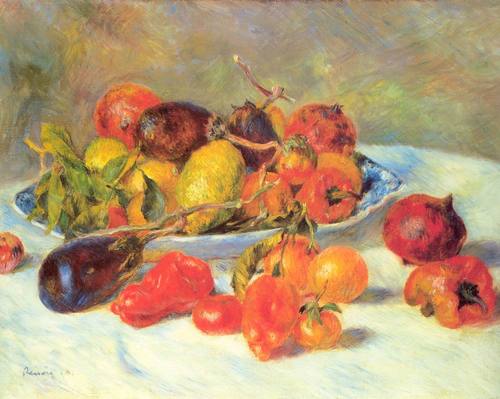 Fruits from the Midi 1881 August Renoir