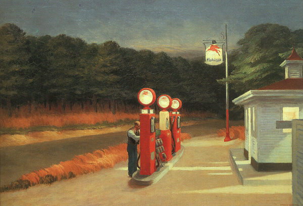 Gas by Edward Hopper,1940