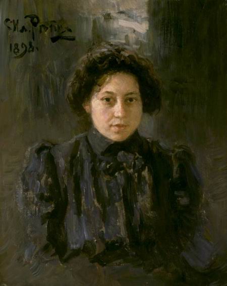 Ilya Repin Portrait of the artists daughter Nadezhda