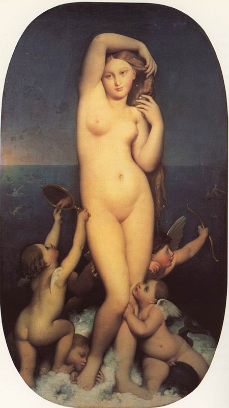 Ingres Venus Anadyomene