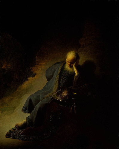 Jeremiah Lamenting the Destruction of Jerusalem