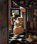 Johannes The Love Letter oil painting