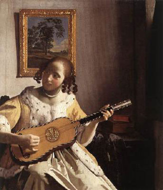 Johannes Vermeer The Guitar Player 1672