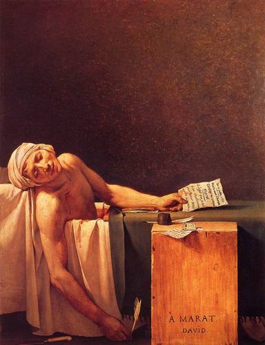 Louis David The Death of Marat 1793