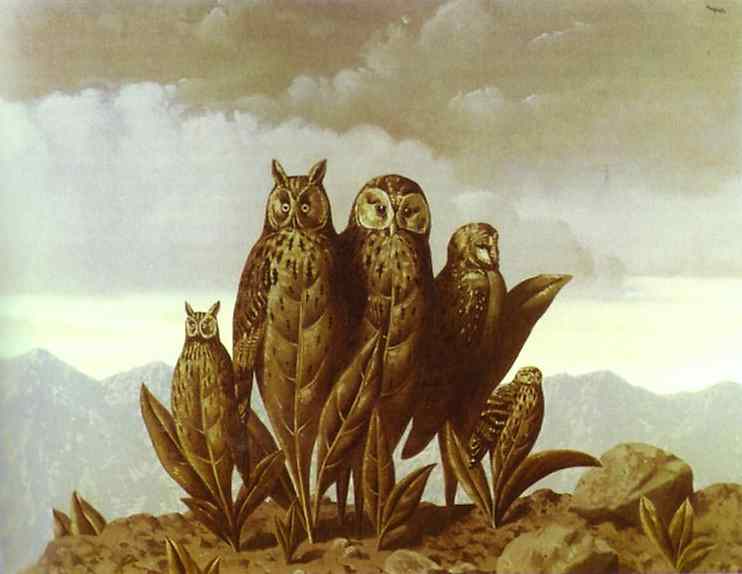 Magritte Rene The Companions of Fear