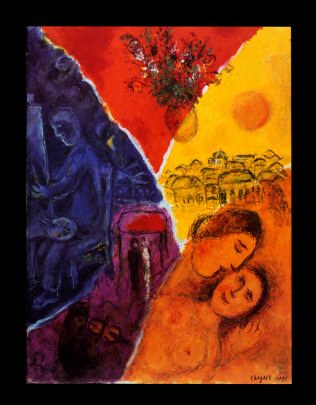 Marc chagall Joie oil painting reproduction