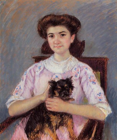 Mary Cassatt Portrait of Marie-Louise Durand-Ruel