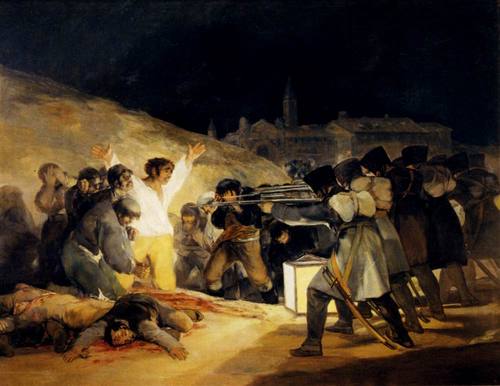 May 3, 1808 Francisco Goya oil painting Reproduction