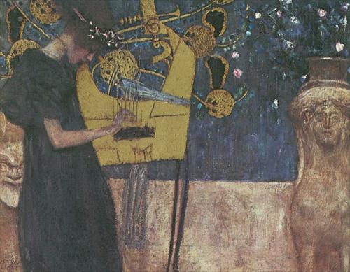 Music I Gustav Klimt 1895