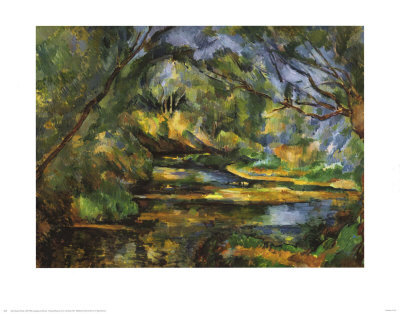 Paul Cezanne Brook oil painting