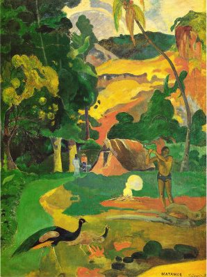 Paul Gauguin Matamoe oil painting