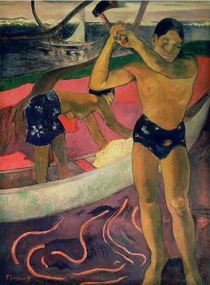 Paul Gauguin The Man with an Axe