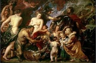 Peter Paul Rubens Minerva Protects Pax from Mars