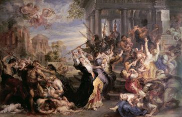 Peter Paul Rubens Slaughter of the Innocents oil painting