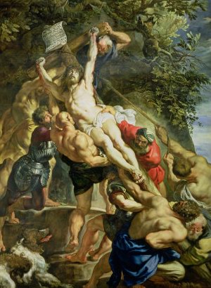 Peter Paul Rubens The Raising of the Cross oil painting