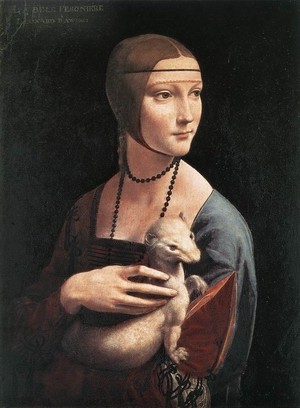 Portrait of Cecilia Gallerani,Leonardo Da Vinci