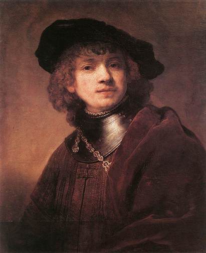 Rembrandt Self Portrait as a Young Man