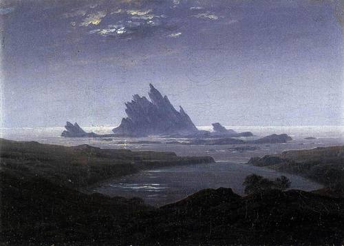 Rocky Reef on the Sea Shore Friedrich