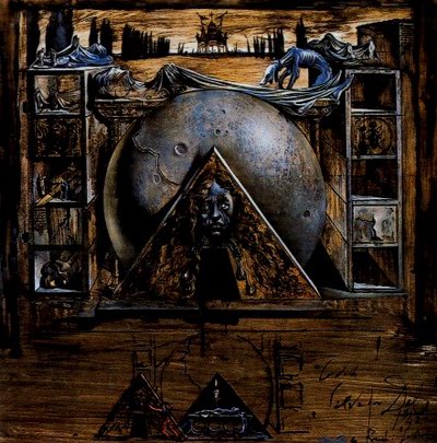 Salvador Dali Juliets tomb oil painting