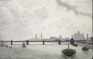 Sisley Alfred Charing Cross Bridge London oil painting