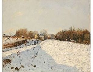Sisley Alfred Snow at Argenteuil oil painting reproduction
