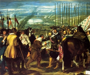 The Surrender of Breda,Diego Velasquez oil painting