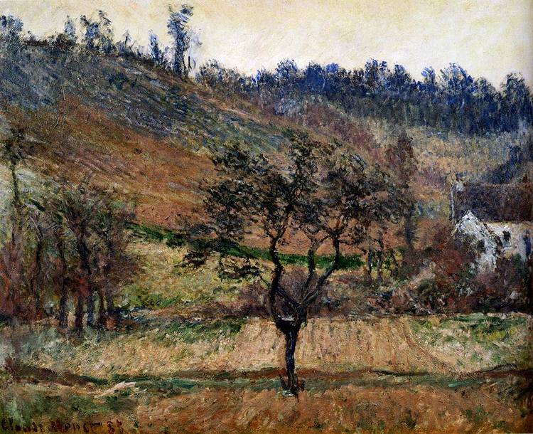 The Valley Of Falaise Claude Monet 1883