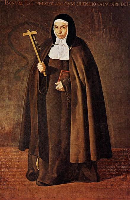 Velazquez Abbess Jeronima de la Fuente oil painting