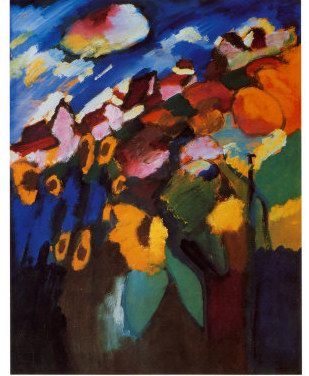 Wassily Kandinsky Murnau, the Garden