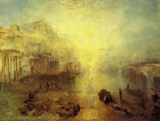 William Turner Ancient Italy - Ovid Banished from Rome