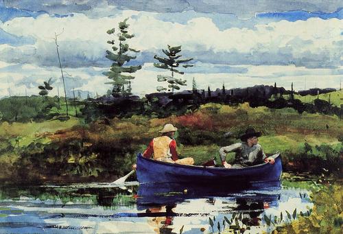 Winslow Homer The Blue Boat