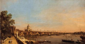 Canaletto The Thames from the Terrace of Somerset