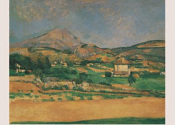 Paul Cezanne View over Mont St Victoire